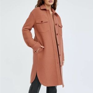 The Ganna Shirt Jacket- long